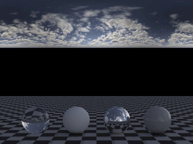 C4D天空贴图HDR贴图