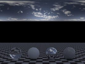 C4D天空贴图HDR贴图