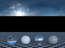 C4D天空贴图HDR贴图