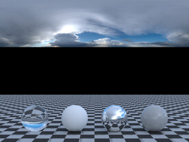 C4D天空贴图HDR贴图
