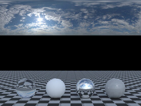 C4D天空贴图HDR贴图