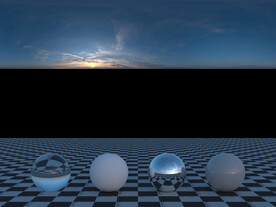 C4D天空贴图HDR贴图