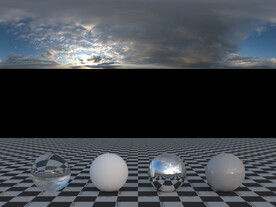 C4D天空贴图HDR贴图