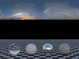 C4D天空贴图HDR贴图