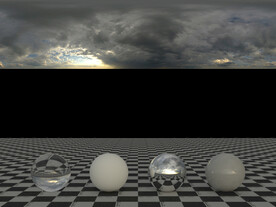 C4D天空贴图HDR贴图