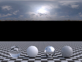 C4D天空贴图HDR贴图