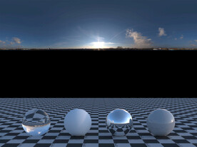 C4D天空贴图HDR贴图