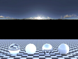 C4D天空贴图HDR贴图