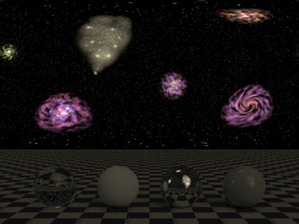 HDR贴图C4D宇宙星空背景