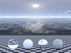 HDR贴图C4D海洋背景