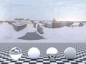 HDR贴图C4D雪景贴图