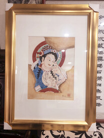 常沙娜画作展