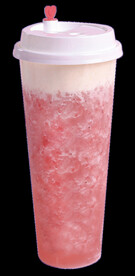 夏日桃桃免扣奶茶