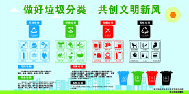 做好垃圾分类 共创文明新风