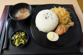 鸡腿盖浇饭
