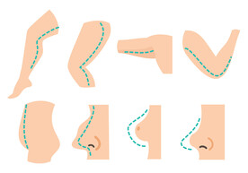 医美护肤保养插画图片