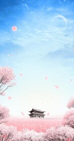清新梦幻背景