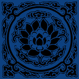 中国风古典青花瓷图案