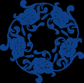 中国风古典青花瓷图案