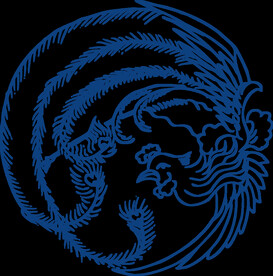 中国风古典青花瓷图案