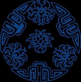 中国风古典青花瓷图案