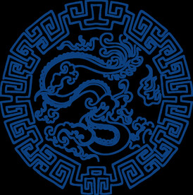 中国风古典青花瓷图案