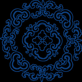 中国风古典青花瓷图案