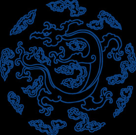 中国风古典青花瓷图案