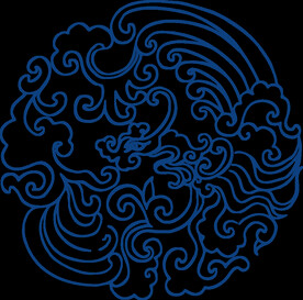 中国风古典青花瓷图案