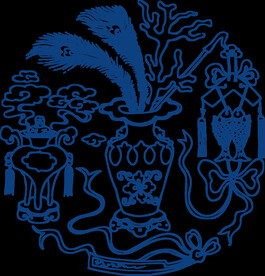 中国风古典青花瓷图案