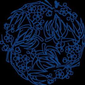 中国风古典青花瓷图案