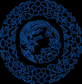 中国风古典青花瓷图案