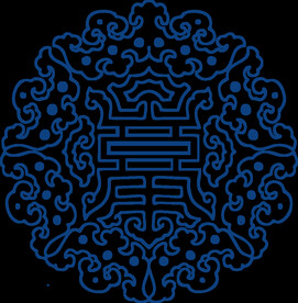 中国风古典青花瓷图案