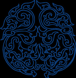中国风古典青花瓷图案