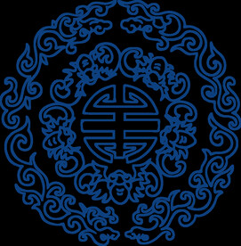 中国风古典青花瓷图案