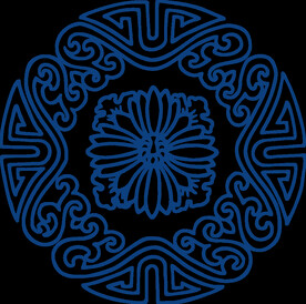 中国风古典青花瓷图案