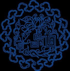 中国风古典青花瓷图案