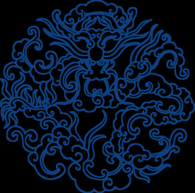 中国风古典青花瓷图案