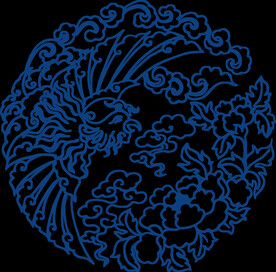 中国风古典青花瓷图案