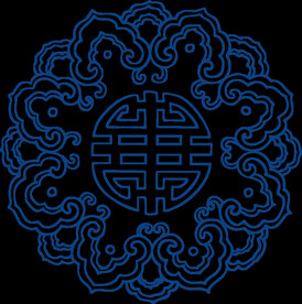 中国风古典青花瓷图案