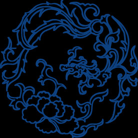 中国风古典青花瓷图案