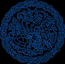 中国风古典青花瓷图案