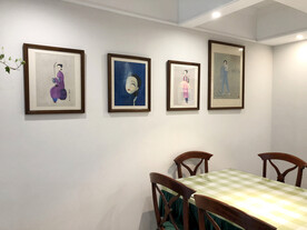 中式餐厅挂画 