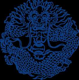 中国风古典青花瓷图案