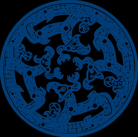 中国风古典青花瓷图案