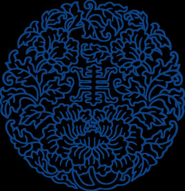 中国风古典青花瓷图案
