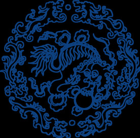 中国风古典青花瓷图案