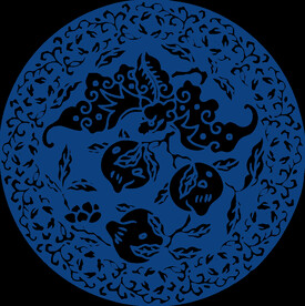中国风古典青花瓷图案