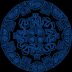 中国风古典青花瓷图案