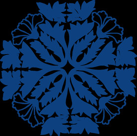 中国风古典青花瓷图案
